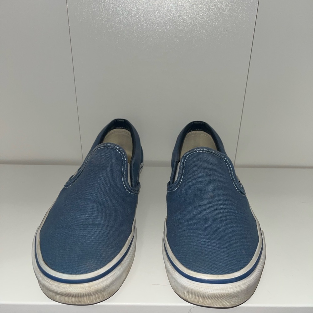 Vans Blue Classic Slip On - Picture 6 of 8